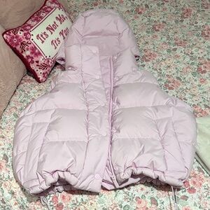 Lululemon Light Pink Puffer vest